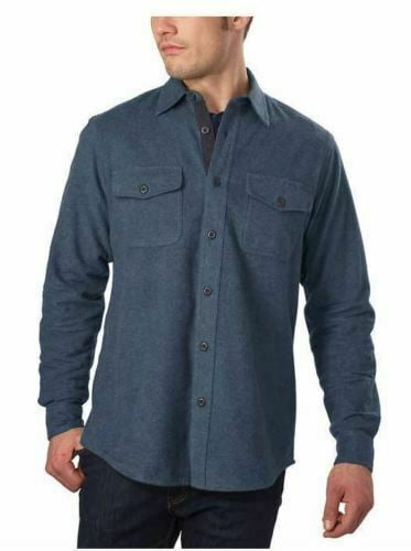 Flannel Chamois Shirt Blue 
