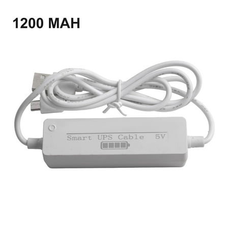 CAIJIEXI UPS Backup Battery 5V Uninterruptible Power Supply for Security Camera Supply for Camera Power Adapter Tools and Accessories 1200 mAh CAIJIEXI UPS Backup Battery 5V Uninterruptible Power Supply for Security Camera Supply for Camera Power Adapter Tools and Accessories 1200 mAh