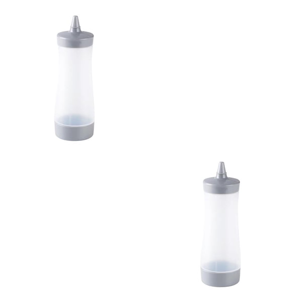 Matsuzay Botellas exprimibles para condimentos, Ketchup, mostaza, Mayo, aceite de oliva, botellas para salsas picantes, accesorios de herramientas de No.01 2piezas Matsuzay CBP067586