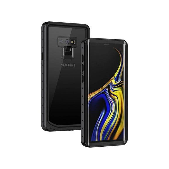 Samsung Galaxy Note 9 Phone Case, IP68 Waterproof Shockproof Case with Built-in Screen Protector, Protective Clear Cover for Galaxy Note 9 6.4 inch
