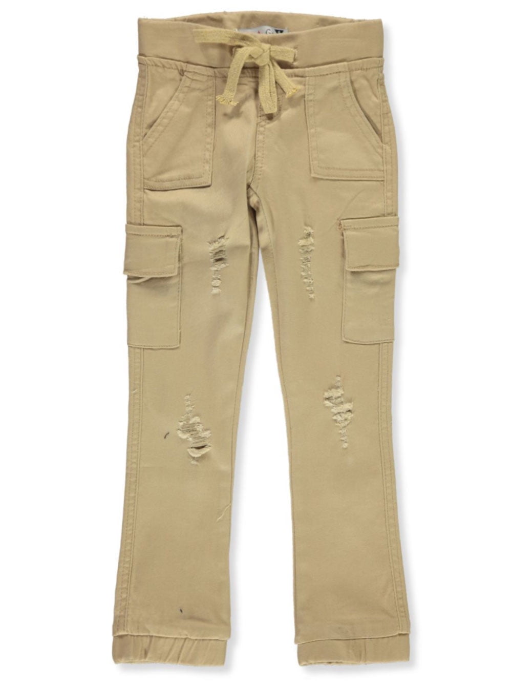 Teen Gs Girls' Twill Cargo Pants - khaki, 2t (Toddler) - Walmart.com