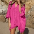 Mifelio Beach Cover Ups for Women Beach Bathing Suit Swim Bikini Swimsuit Oversized Cover Up