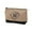 C, variant on Jute Bag Makeup Bag And Cosmetic Clutch Purse with Canvas Initial Print. A Women's Key Bag Or Phone Clutch Bag for Daily Use And Travel