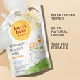 thumbnail image 5 of Burts Bees Baby Shampoo and Baby Wash Refill  33.8 Fl Oz, 5 of 13