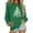 Green-Christmas Shirts, variant on Jsaierl Womens Christmas Fleece Sweatshirts Plus Size Christmas Print Sweatshirt Soft Pullover Sweater Tops Round Neck Tunic Long Sleeve Shirts Christmas Clothes