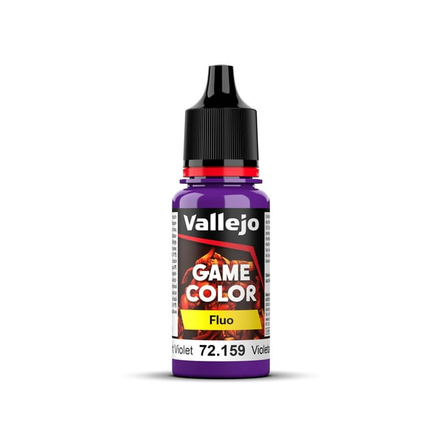 Pintura Vallejo Game Color Violeta Fluorescente 17 ml