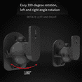 thumbnail image 4 of 6 Ensembles Support Audio Support Mural de Son Ambiophonique Supports de Montage pour Haut-Parleur pour Barre de Son, 4 of 6
