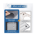 Silicone Sink Mat, 2 Pack Sink Protectors for Kitchen Sink with Center