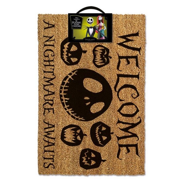 Nightmare Before Christmas un Tapis de Porte Nightmare Attend