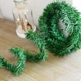 thumbnail image 4 of 18 Feet Christmas Garland Artificial Pine Greenery with Soft for Indoor Outdoor Staircase Railing Banister Doorway Fireplace Mantel Holiday Decorations Christmas Party Home Decor Festive Season, 4 of 8