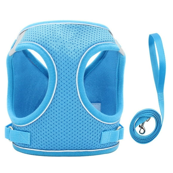 Pet Supplies,Pet Leash Harness Breathable Pet Harness Reflective Dog Leash Harness Top of the Line