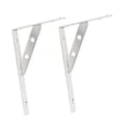 thumbnail image 6 of Axioma 2Pcs Wall Mounted L Shape Triangle Shelf Brackets High Load Wall Supports 8" L Shaped 8 inches, 6 of 7