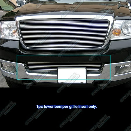 05 F150 Bumper >> Fits 04 05 Ford F 150 Bumper Billet Grille Insert 05 F150 Bumper >> Fits 04 05 Ford F 150 Bumper Billet Grille Insert