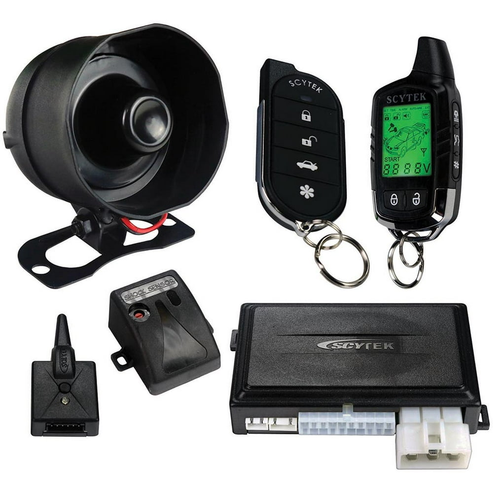Scytek 2 Way Remote Starter with 1 Two Way LCD 5 Button Remote - Walmart.com - Walmart.com
