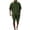#01 Army Green 【Mix & Match: Essential Colors in Stock】, variant on Men's Casual Short Sleeve Round Neck T-Shirt Tops Solid Color Shirt Sets Modern Loose Fit Blouse Outfits for Daily Streetwear Travel Loungewear Fashion Essential | AESTIVO,Army Green L