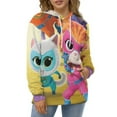 thumbnail image 5 of Super Kitties Sweatshirts Casual Pullover Hoodie Jacket Unisex Hooded Activewear 3D Printed Long Sleeve Sweater with Pocket 5XL, 5 of 8
