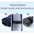 thumbnail image 3 of Guantes de ciclismo para hombres y mujeres, cálidos, para deportes al aire libre, guantes de invierno para esquiar, forro polar grueso, antideslizantes, resistentes al viento, de felpa de invierno, 3 of 5