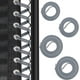 thumbnail image 1 of Cuerdas elásticas de repuesto universales para silla Zero Gravity, herramienta de reparación de sillón reclinable Zero Gravity, kit de reparación de sillón reclinable (gris, 4 cables), 1 of 5