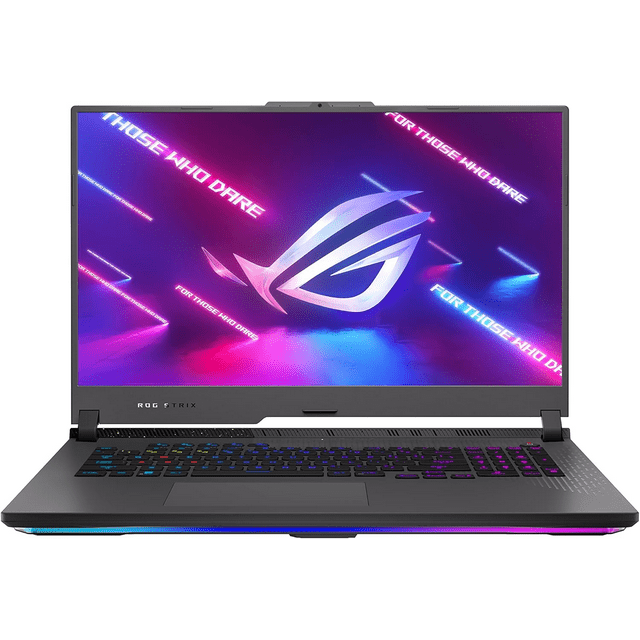 ASUS ROG Strix G17(2023)17.3”FHD 144Hz Gaming Laptop,Ryzen 9 7945HX,GeForce RTX 4050,32GB DDR5 1TB PCIeSSD,Wi-Fi6E,Win11Home,Per-Key RGB Keyboard,MUX Switch,ROG Intelligent Cooling