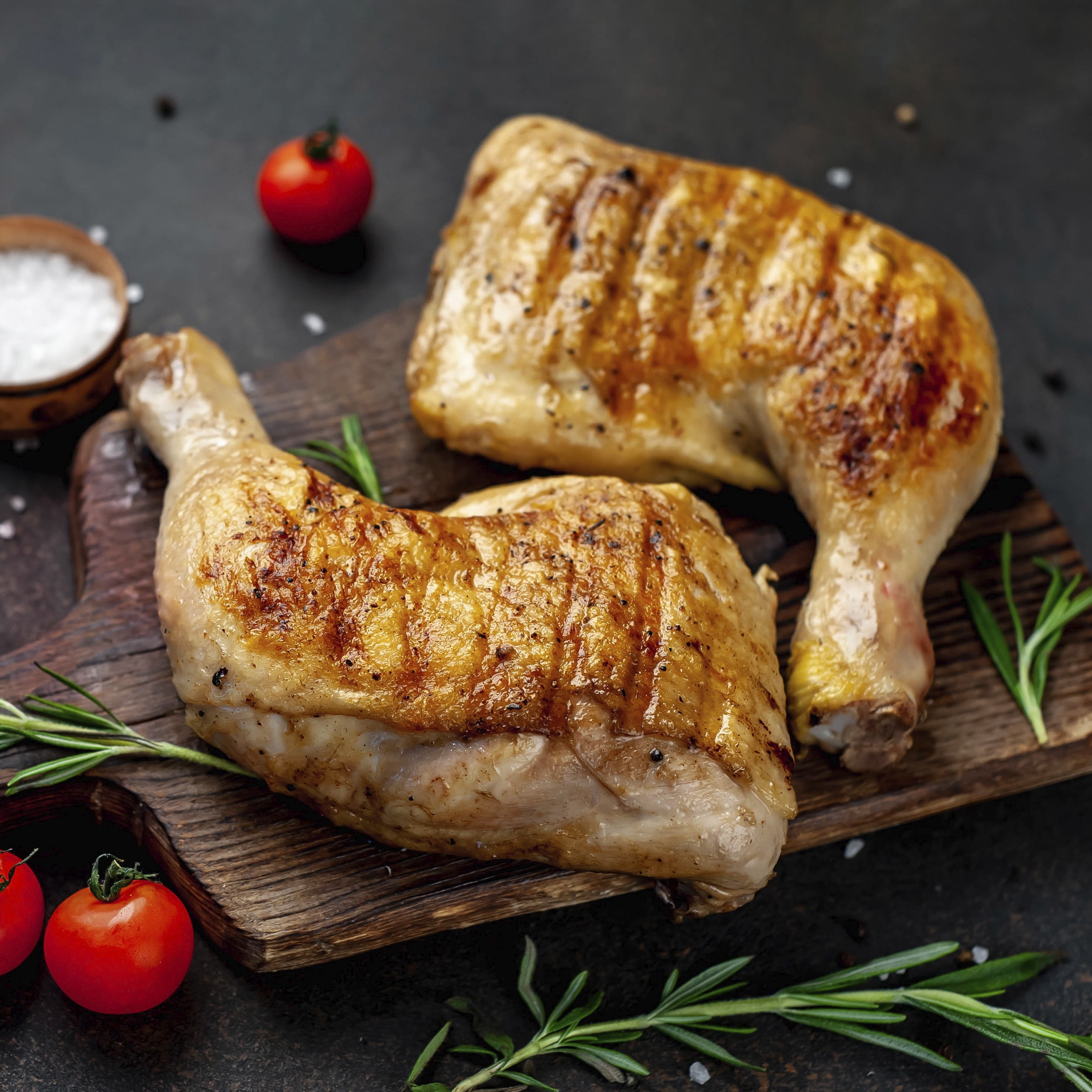 ValBest Chicken Leg Quarters, 20g Protein per 4oz Serving, 10.0 lb Bag