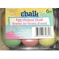 thumbnail image 2 of Easter Egg Shaped Sidewalk Chalk, 6 Piece, 2 of 9