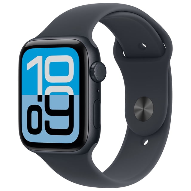 Restored Apple Watch Series SE 3 40MM (GPS + Cellular) Smartwatch Aluminum Case with Sport Band Open Box