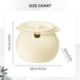 thumbnail image 3 of FURNIX Professional-Grade Ceramic Oil Filter Pot,Commercial Kitchen Tool,High-Volume Oil Storage,Hygienic Food-Safe,Versatile For All Oils,Durable Airtight,Airtight Lid & Non-Slip Handle, 3 of 8