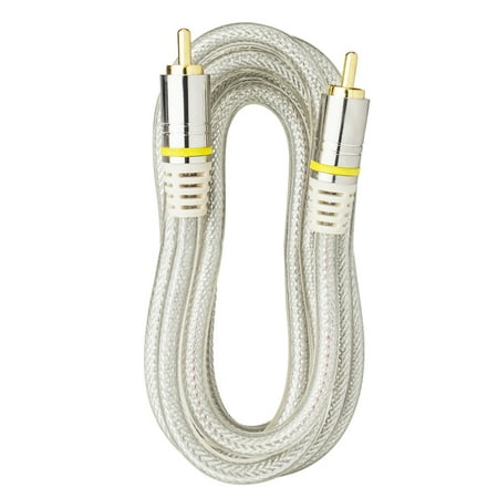 Skywalker 6ft Single RCA Analog Audio/Video Cable  Oxygen Free Copper (Clear) price history on PriceWatchPro