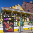 thumbnail image 3 of Newhomestyle Mardi Gras Garden Flag Yard Flags for Outside 12x18 Double Sided Crawfish New Orleans Carnival Celebration Outside Vertical Holiday Yard Decoration, 3 of 6