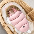 thumbnail image 4 of de dormir para bebé, cálido, transpirable, , bidireccional, con cremallera, de dormir para cochecito, de dormir para bebés recién Rosado Baoblaze Saco de dormir infantil, 4 of 7