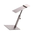 thumbnail image 1 of Shoe Display Rack Stand Adjustable for High shoe display stand for Heel Store Matte Silver, 1 of 8