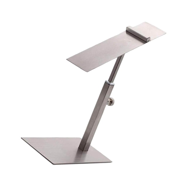 Shoe Display Rack Stand Adjustable for High shoe display stand for Heel Store Matte Silver