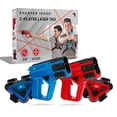 thumbnail image 2 of Sharper Image Two-Player Toy Laser Tag Gun & Vest Armor Set for Kids, Safe for Children and Adults, Indoor & Outdoor Battle Games, Combine Multiple Sets for Multiplayer Free-for-All!, 2 of 10