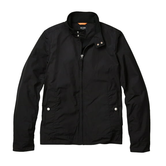 Jack Spade Men's Peyton Shell Jacket (Black, Medium)