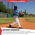 thumbnail image 5 of PowerNet 2.8" Weighted Hitting and Batting Training Ball (6 pack) 16 Oz - Red, 5 of 9