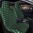 thumbnail image 2 of Uemuo Green Buffalo Plaid Merry Christmas Pattern Car Seat Covers for Front Seats Waterproof Seat Covers for Cars, Universal Auto Front Seats Protector Fits for Car-, 2 of 6