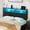 Black, variant on Greenstell Queen Size Adjustable Storage Headboard Only - Modern Upholstered Head Board with LED Lights, Charging Station & Soft Padding,Pink
