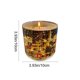 thumbnail image 3 of Vela perfumada navideña en frasco de vidrio con sensor de luz, cera reactiva al calor, ideal para uso doméstico en Navidad, con diseño de árbol de Navidad y calles de Londres., 3 of 5