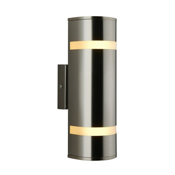 Artika Q1 Modern Outdoor Wall Light, Silver