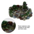 thumbnail image 6 of Unique Bargains Turtle Basking Platform Resin Tortoise Rock Aquarium Ornament 6"x4.3"x2.8" Colorful, 6 of 6