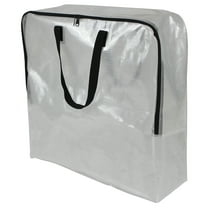 Mainstays Heavy Duty Slim Storage and Moving Bag, Clear, 24 Gallon