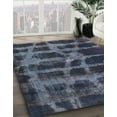 thumbnail image 3 of Ahgly Company Machine Washable Indoor Square Abstract Gray Area Rugs, 4' Square, 3 of 7