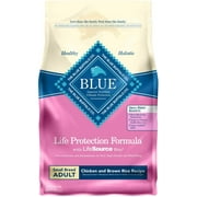 Blue Buffalo Life Protection Formula Small Breed Dog Food  Natural Dry Dog Food for Adult Dogs  Chicken and Brown Rice  6 lb. Bag