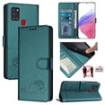 thumbnail image 2 of Samsung Galaxy A21S Case ,Cat PU Leather Crossbody Lanyard Strap RFID Magnetic Wallet Compatible with Samsung Galaxy A21S Cover, 2 of 5