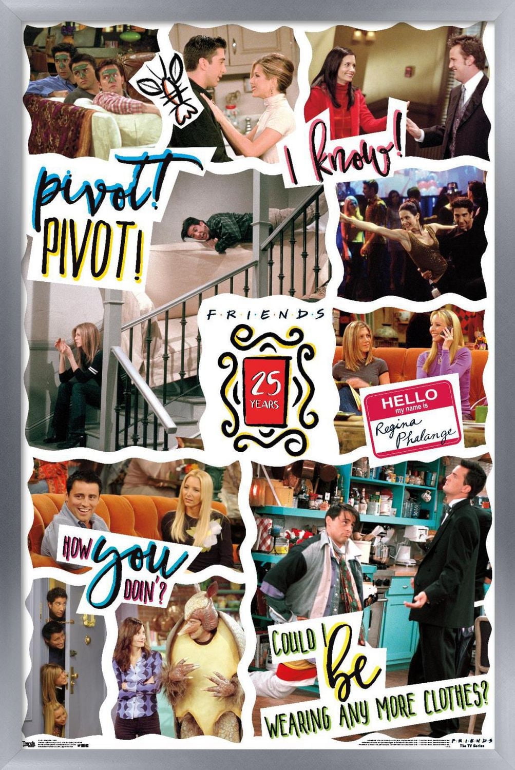 Friends - 25th Wall Poster, 22.375" x 34"