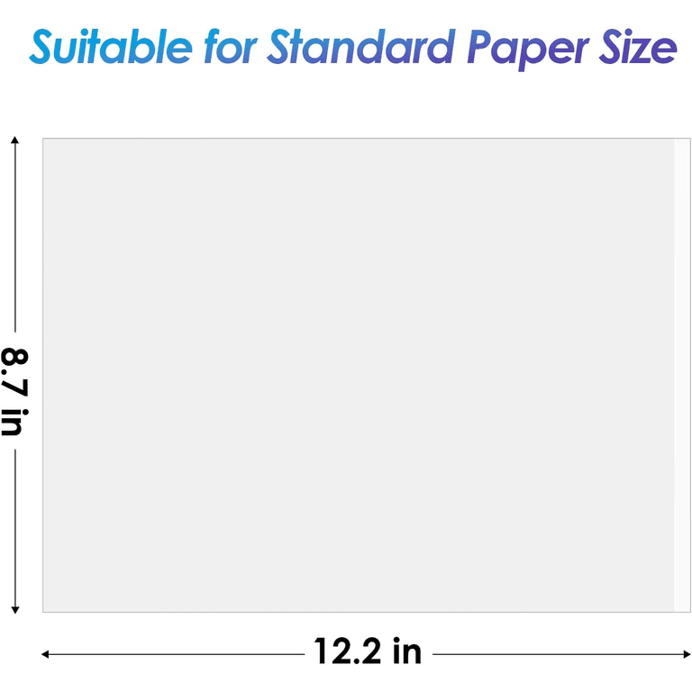MaxGear Self-Adhesive Laminating Sheets, 8.5 x 11, 25 Count photo 4