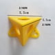 thumbnail image 2 of Juego de soportes piramidales Naiovety 10 Uds. pintura ligera, 2 of 6