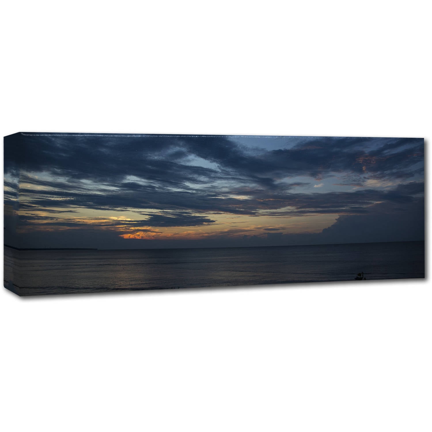 Trademark Fine Art "Sunset Behind a Front" Canvas Art by Kurt Shaffer