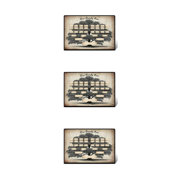 Yuarrent Póster de pared de árbol genealógico, cuadros de imágenes impresos para el hogar para llenar el fondo de la pintura, decoración del Type1 NO1 Yuarrent CBP188263