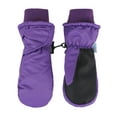 thumbnail image 2 of SimpliKids Children's Snow Sports 3M Thinsulate Waterproof Winter Mittens Gloves,S,Purple, 2 of 4